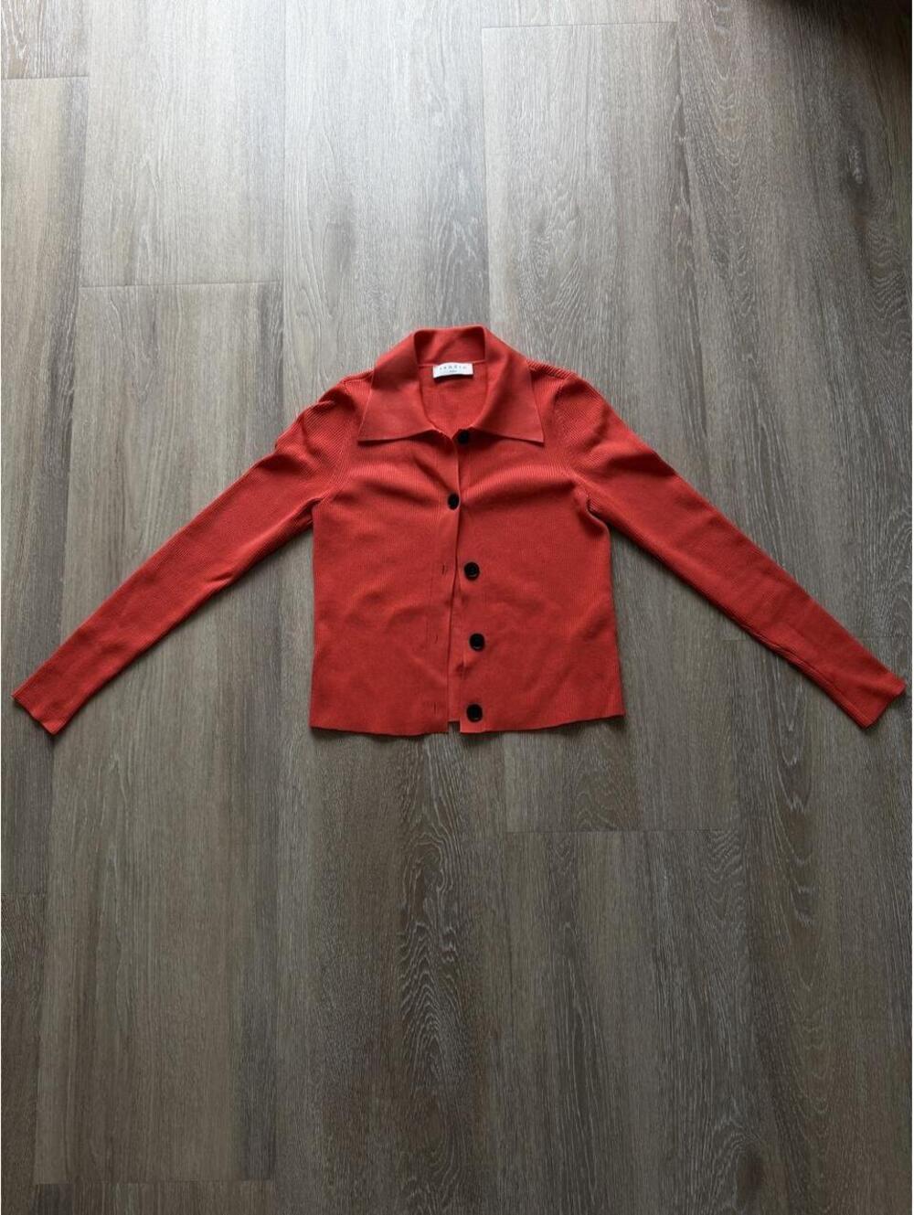 Sandro button up cardigan/top